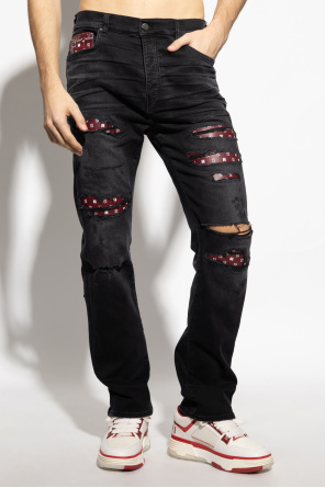 Amiri Jeans with vintage effect