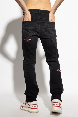 Amiri Jeans with vintage effect