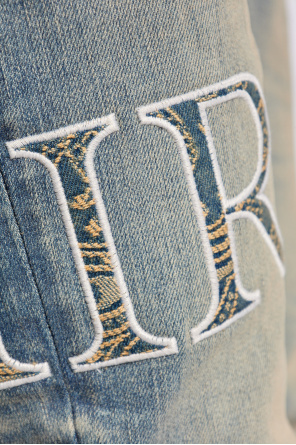 Amiri Jeans with logo