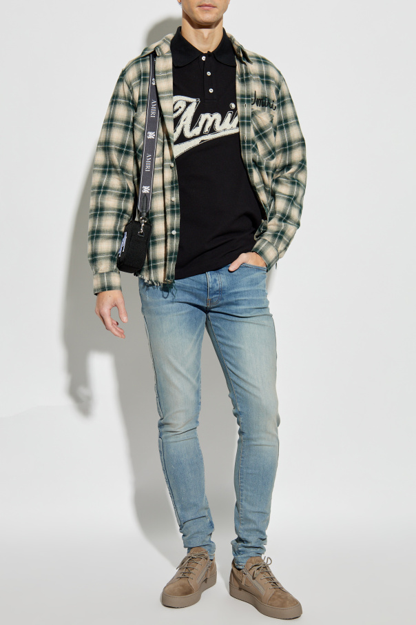 Amiri Jeans mit Logo