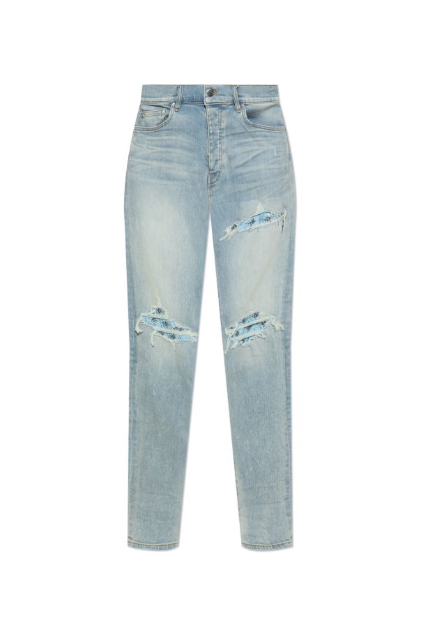 Amiri Jeans with logo
