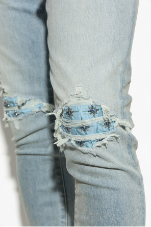 Amiri Jeans with logo