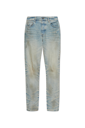 Jeansy z efektem `vintage`