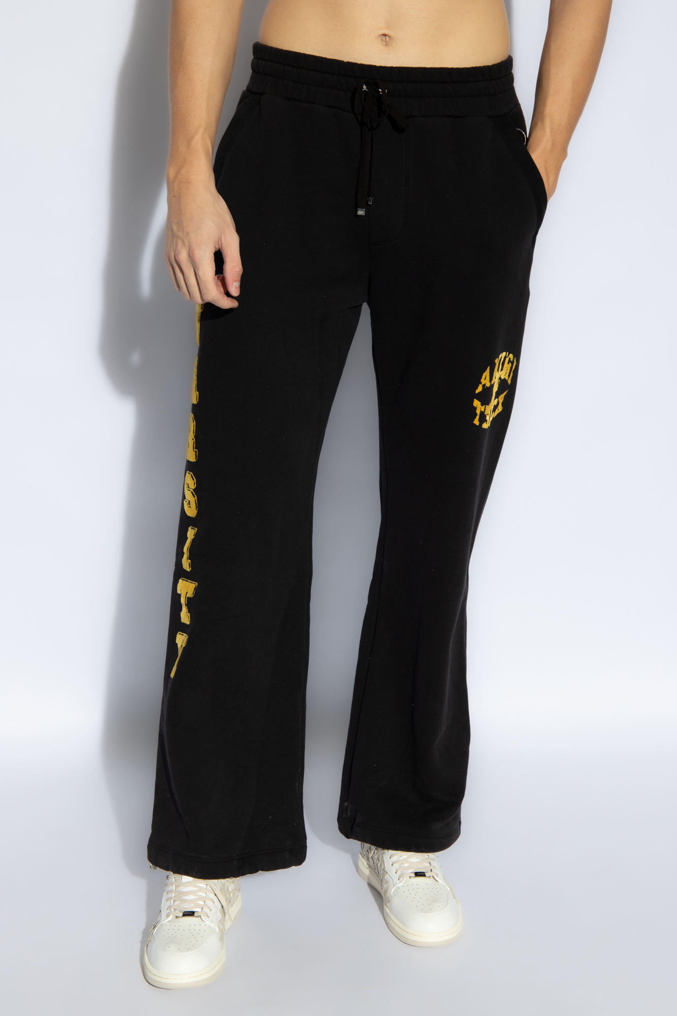 Amiri Sweatpants with logo