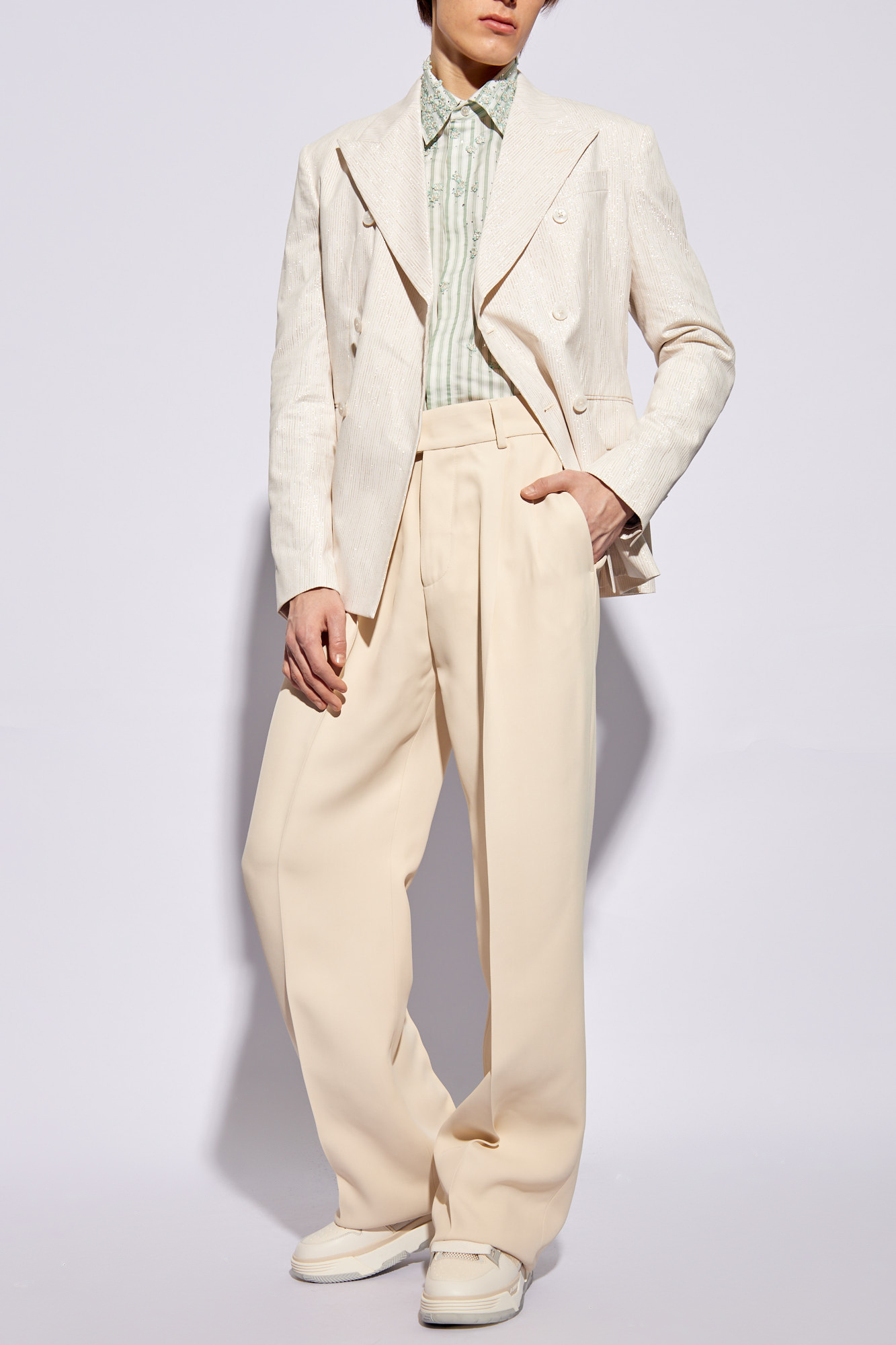 Amiri Pleat-front trousers