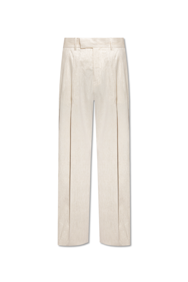 Pleat-front trousers od Amiri