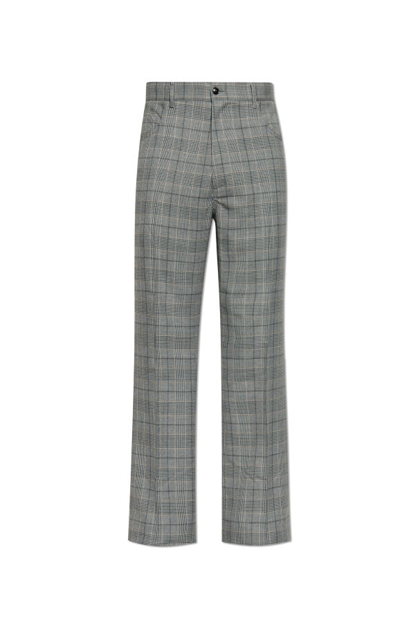 Plaid patterned trousers od Amiri