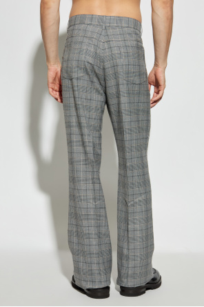 Amiri Pantalones con estampado de cuadros