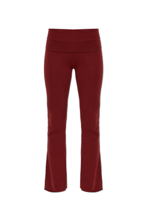 Leggings com bainas alargadas
