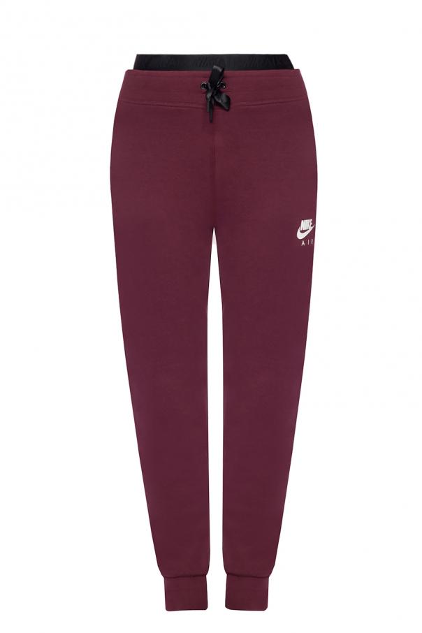 nike joggers maroon