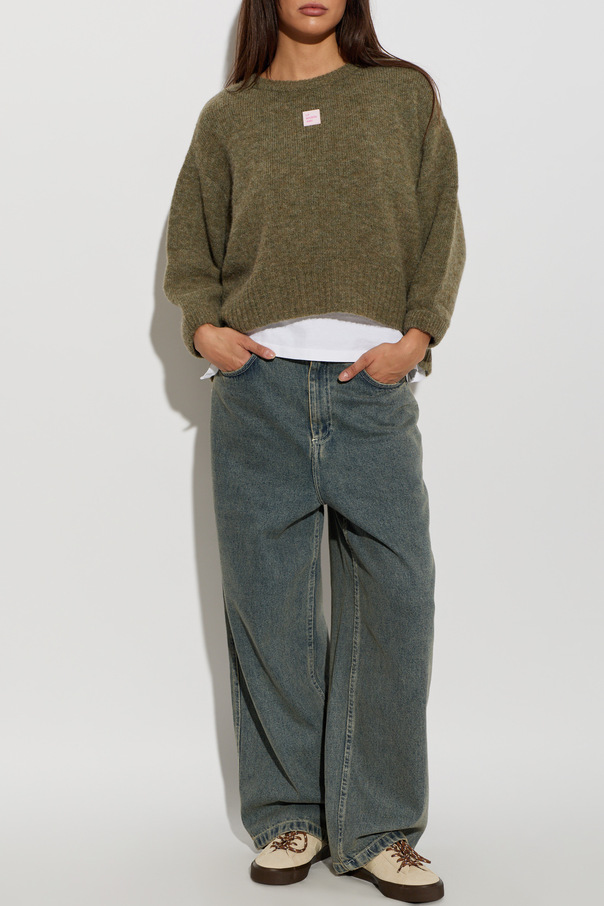 American Vintage Jeans de perna larga