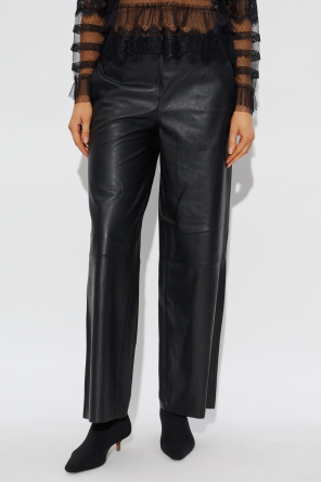AllSaints Leather pants "Ash"