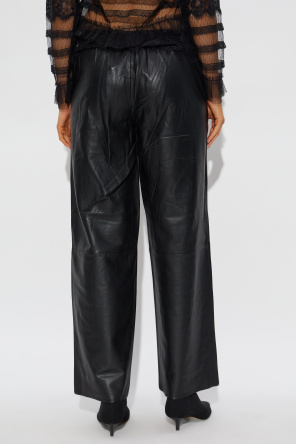 AllSaints Leather pants "Ash"