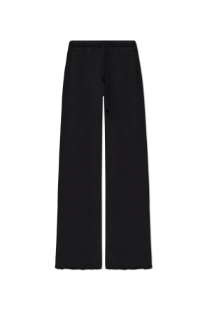 Sweatpants with 'vintage' effect
