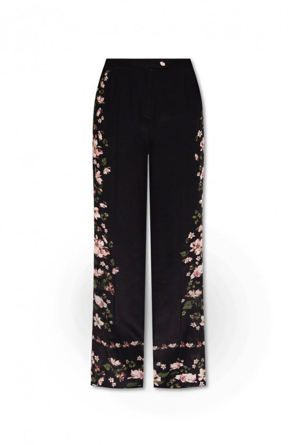 Erdem Silk trousers