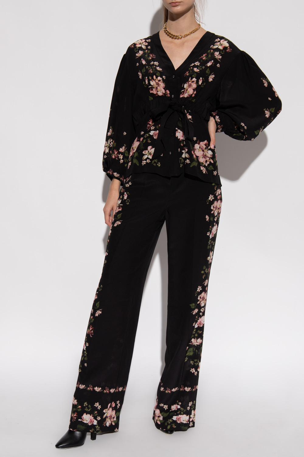 Erdem Silk trousers