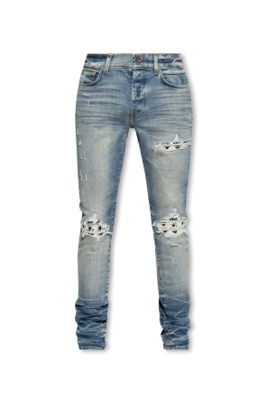 Jeans with vintage effect od Amiri