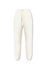 Skinny-Jeans mit Logo Weiß