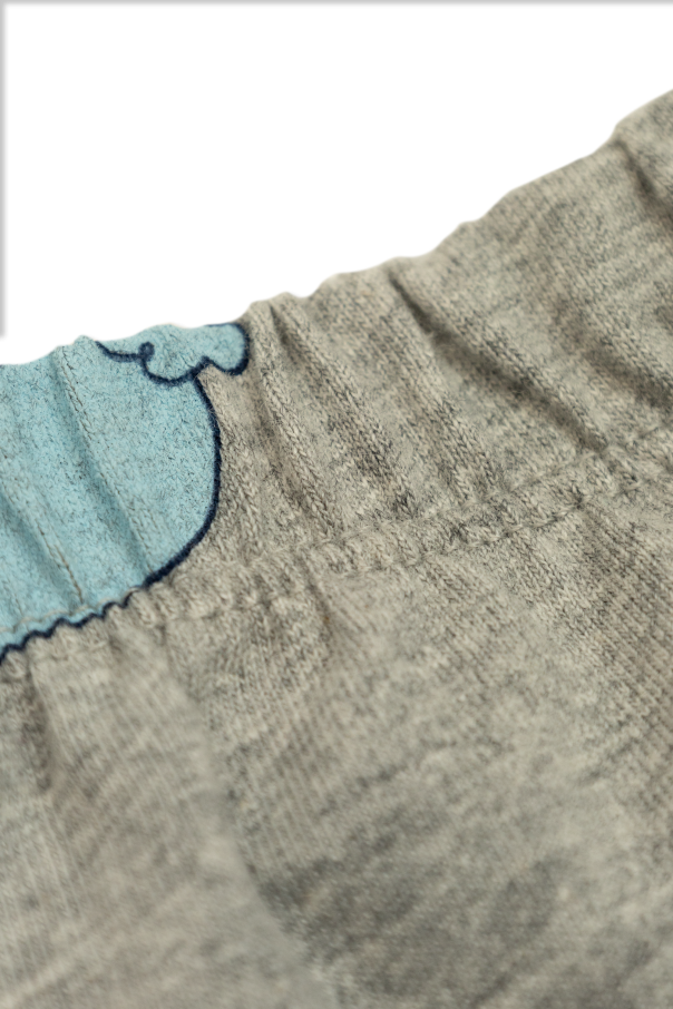 Tiny Cottons Pants with rabbit motif