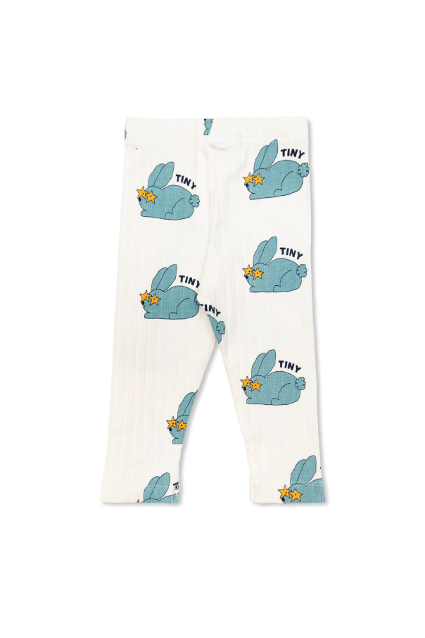 Tiny Cottons Leggings with rabbit motif