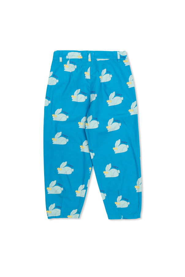 Tiny Cottons Pants with rabbit motif