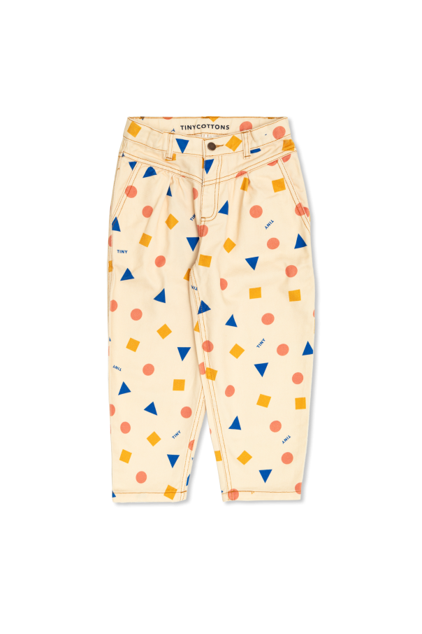 Tiny Cottons Trousers with geometric pattern