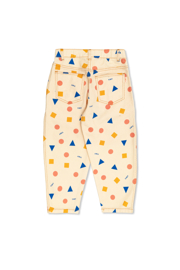 Tiny Cottons Trousers with geometric pattern