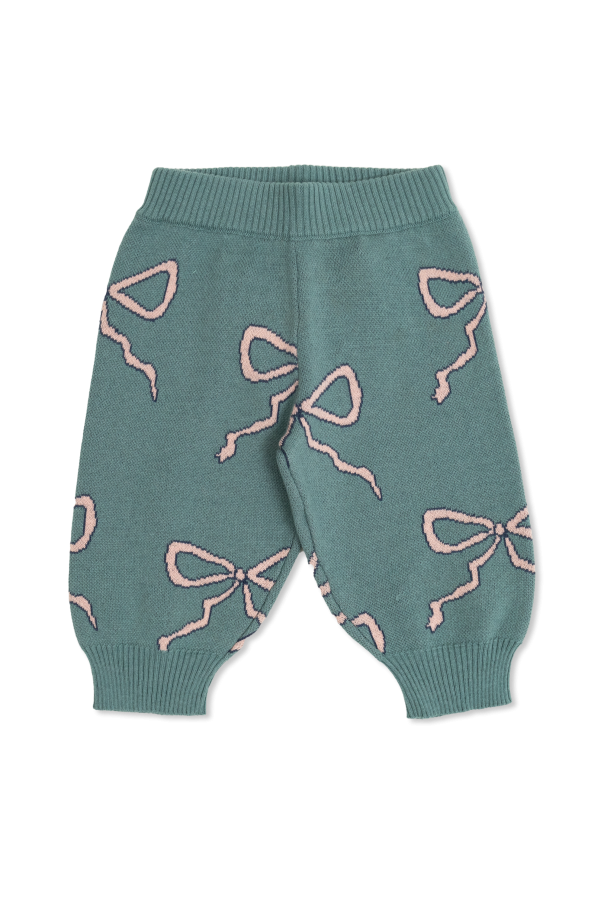 Tiny Cottons Bow Pattern Pants