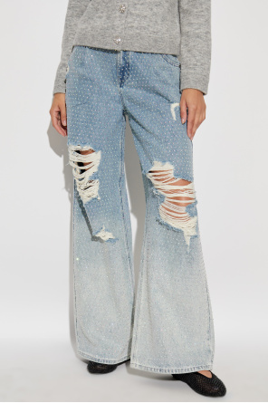 Self Portrait Jeans with decorative finish