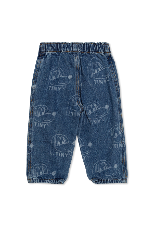 Tinycottons Vaqueros con logo