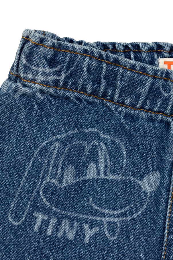 Tinycottons Vaqueros con logo