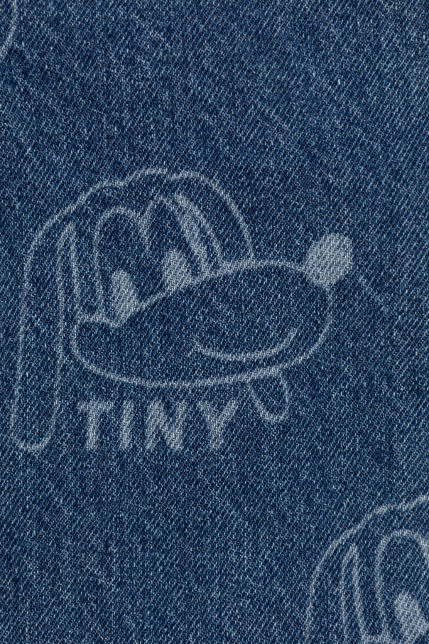 Tinycottons Vaqueros con logo