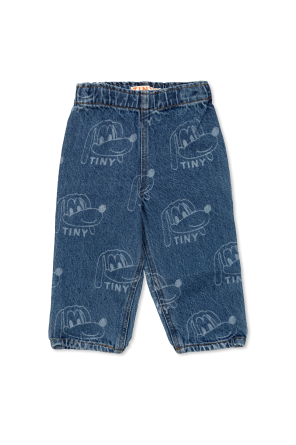 Jeans mit Logo