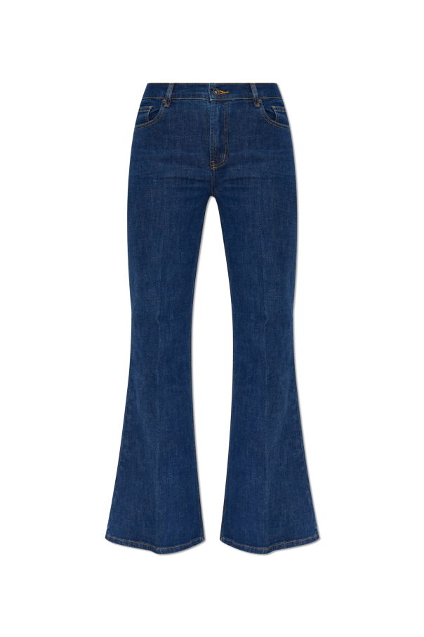 Jeans with flared legs od Self-Portrait