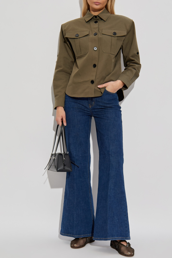 Self-Portrait Vaqueros de pierna acampanada