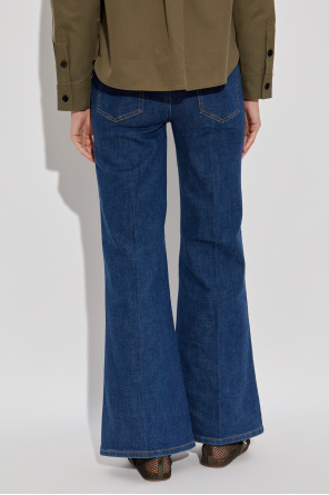 Self-Portrait Vaqueros de pierna acampanada