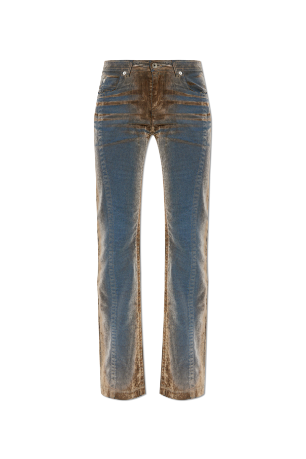 Jeans with velvety 'Flock' finish, zdjęcie 1 Jeans with velvety 'Flock' finish od KNWLS
