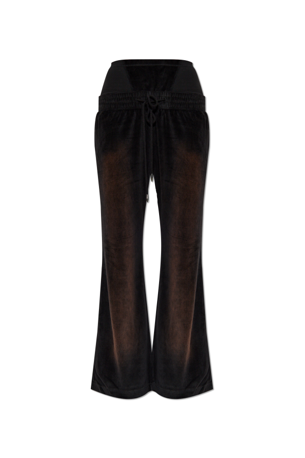 Velour trousers ‘Paris’ od KNWLS