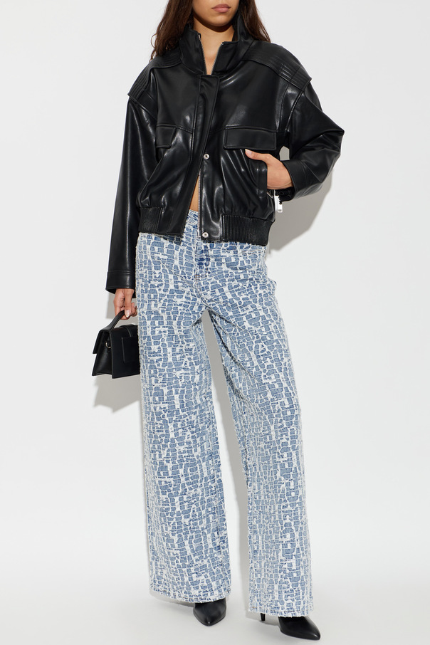 Self-Portrait Jeans with 'vintage' effect