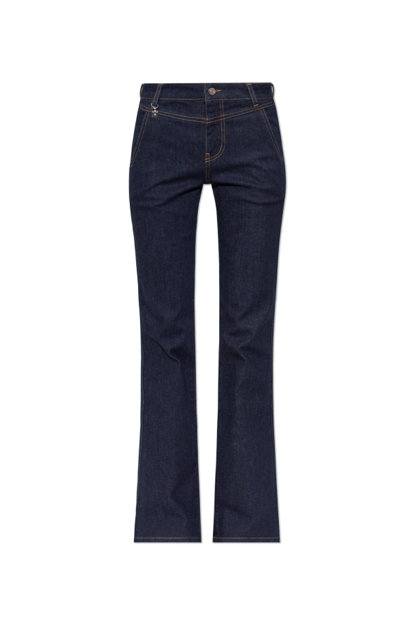 Flared leg jeans od Amiri