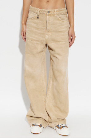 Amiri Jeans mit weitem Bein