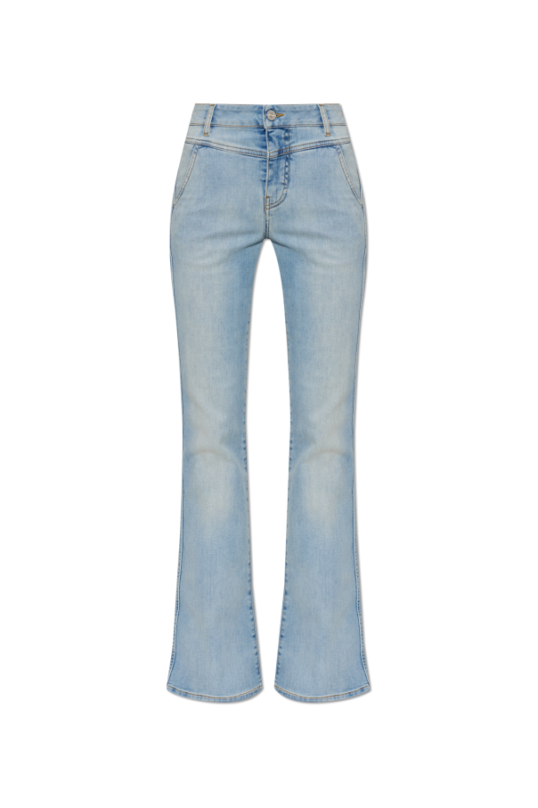 Flared leg jeans od Amiri