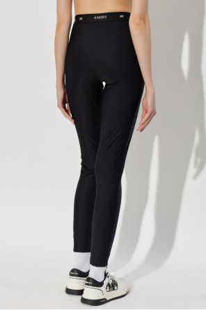 Amiri Leggings mit Logo