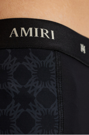 Amiri Leggings mit Logo