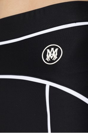 Amiri Leggings com logótipo