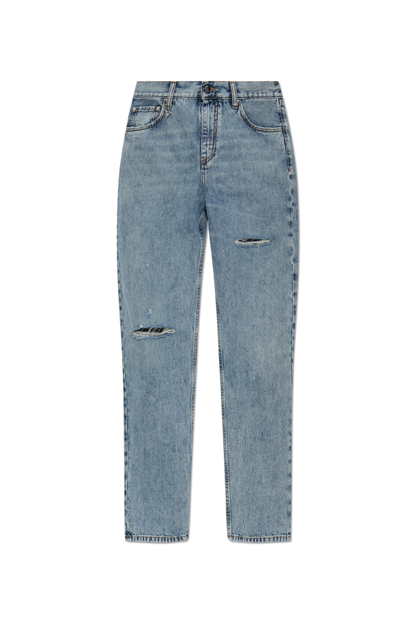 Jeans with abrasions od Amiri