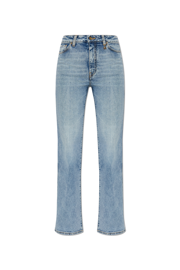 Amiri Jeansy typu `slim`