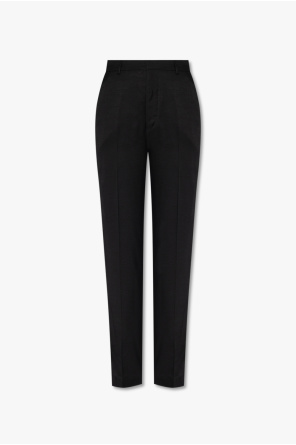 ‘rebecca’ pleat-front trousers od Ann Demeulemeester