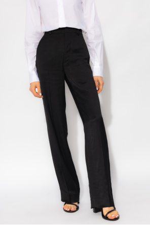 Ann Demeulemeester ‘Rebecca’ pleat-front trousers