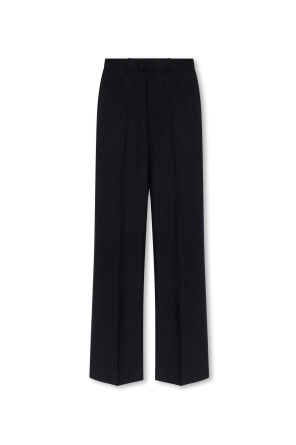 ‘maaike’ pleat-front trousers od Ann Demeulemeester